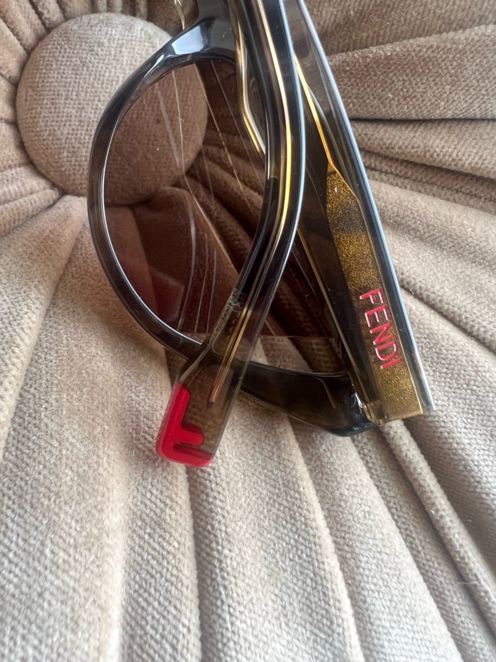 Fendi Way Havana Brown Cat-Eye Sunglasses - Picture 4 of 7